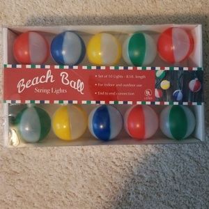 Beach Ball String Lights